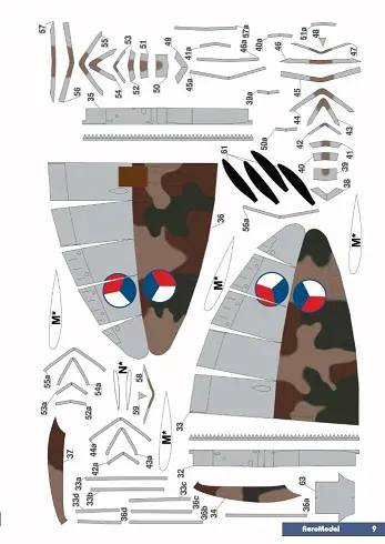 2. AEROmodel č.2 Avia B-35 a Avia S-199 "Mezek"  (2)