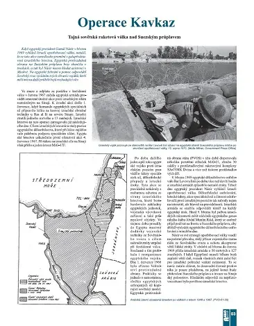 AEROspeciál č.14 Operace Kavkaz- Tajná sovětská raketová válka nad Suezským průplavem (M. Smíšek)