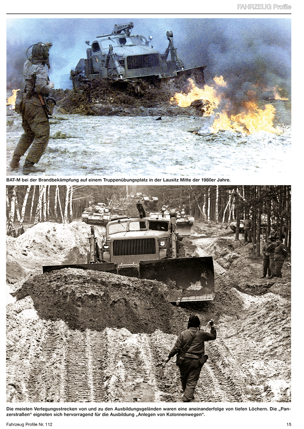 FAHRZEUG PROFILE 112 DIE SCHWEREN NVA-KETTENSCHLEPPER AT-T UND IHRE SPEZIALAUSFÜHRUNGEN