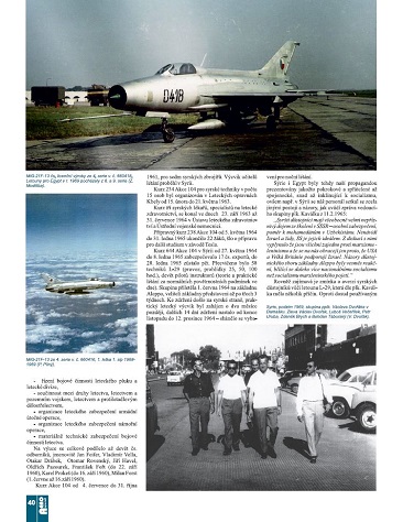 AEROspeciál č.16 Akce 104 -105 Československé letecké mise v Egyptě a Sýrii v letech 1955-1973 (M. Irra)