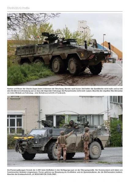 FAHRZEUG Profile 118 ORION Französisch/Deutsches Großmanöver