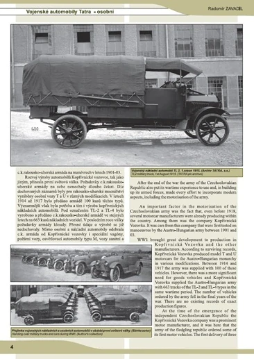8. Vojenské automobily TATRA 1918-1945 (R. Zavadil)