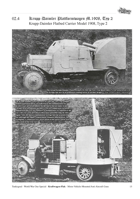 Tankograd 1015 Kraftwagen-Flak German ‘K-Flak’ Vehicle-Mounted and Trailer-Mounted Anti-Aircraft Gun