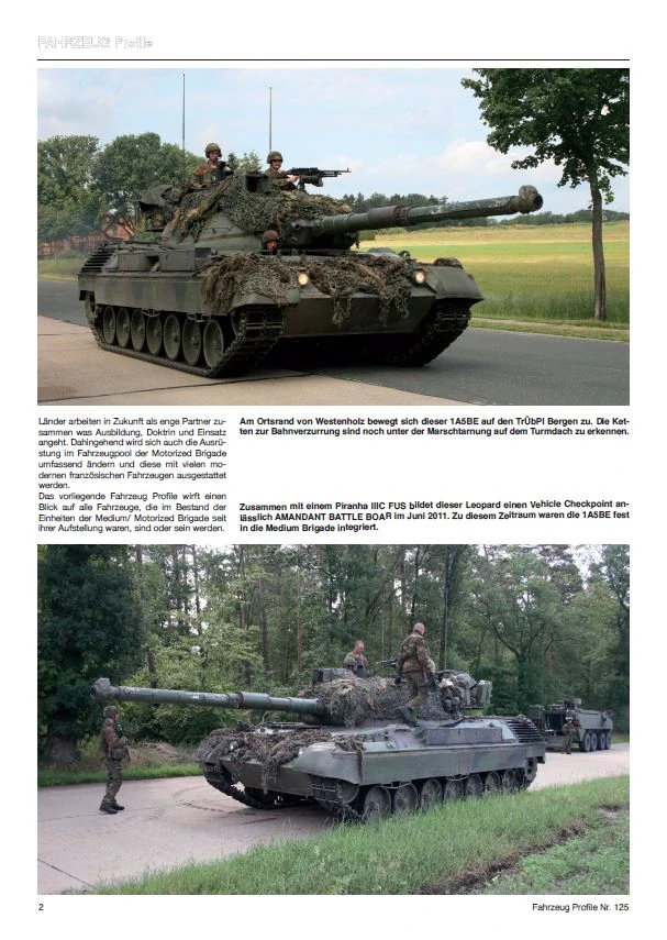FAHRZEUG Profile 125 Belgiens mittlere Kräfte - Die Fahrzeuge der Medium/Mozorized Brigade