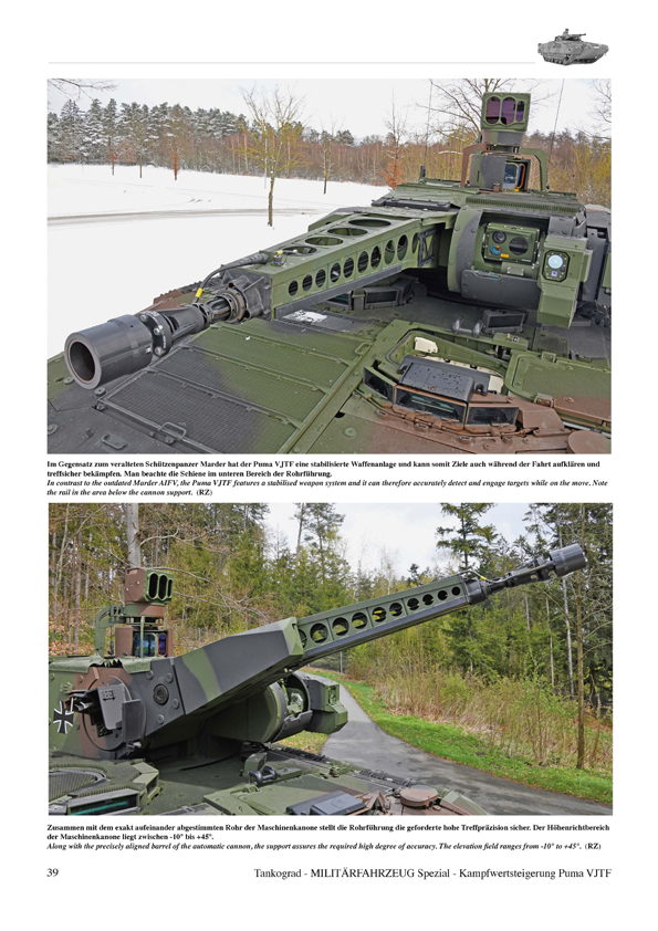 TG-5091 PUMA VJTF - DER SCHÜTZENPANZER DER VERY HIGH READINESS JOINT TASK FORCE
