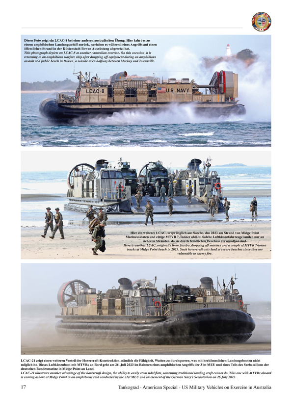 TG-3048 US MILITARY VEHICLES ON EXERCISE IN AUSTRALIA US ARMY UND MARINES ALS WELLENBRECHER