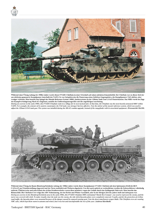 TG-9039 RAC GERMANY GEPANZERTE FAHRZEUGE DER BRITISCHEN PANZERTRUPPE (RAC) IM KALTEN KRIEG IN DEUTSC
