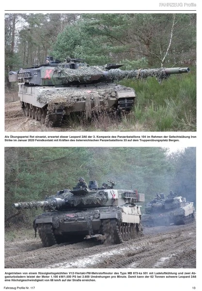 FAHRZEUG Profile 117 Die Panzertruppen des Deutschen Heeres Teil 2