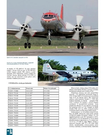 AEROspeciál č.20 Doma i v zámoří -některé zahr. mise čs.letetectva v 50. a 60. letech(M.Irra)