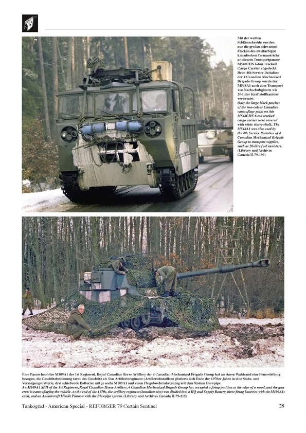 TG-3053 REFORGER 79 Certain Sentinel Winterschlacht in Franken