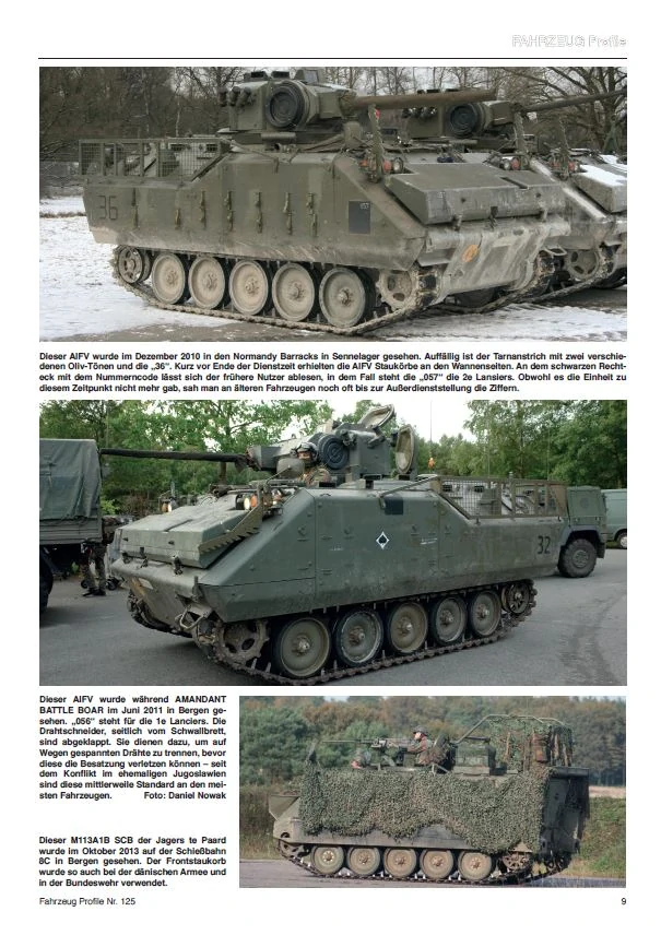 FAHRZEUG Profile 125 Belgiens mittlere Kräfte - Die Fahrzeuge der Medium/Mozorized Brigade