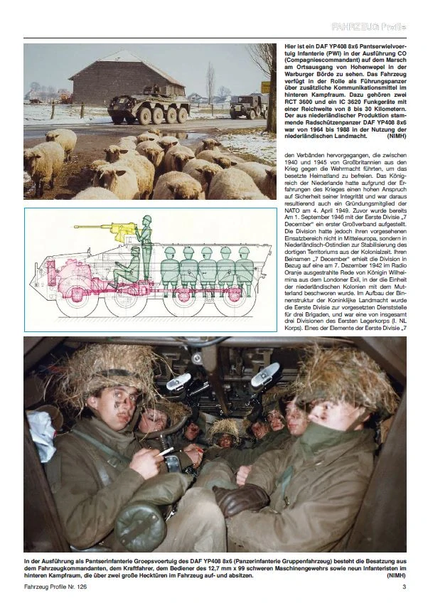 FAHRZEUG Profile 126 13 Lichte Brigade Combat Team der niederländischen Landstreitkräfte