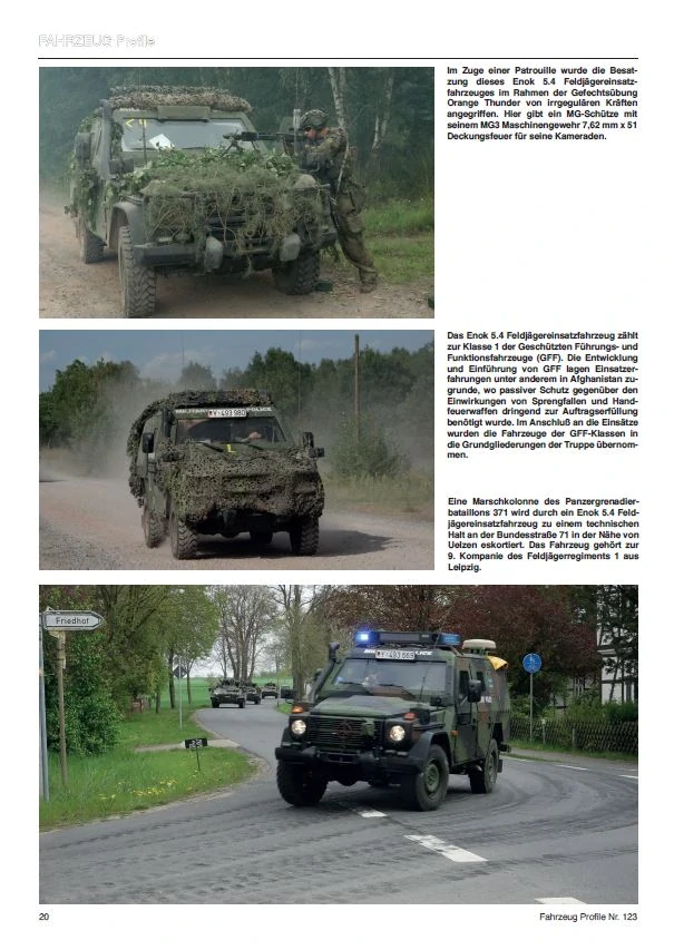 FAHRZEUG Profile 123 Das Kommando Feldjäger der Bundeswehr