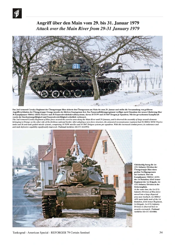 TG-3053 REFORGER 79 Certain Sentinel Winterschlacht in Franken