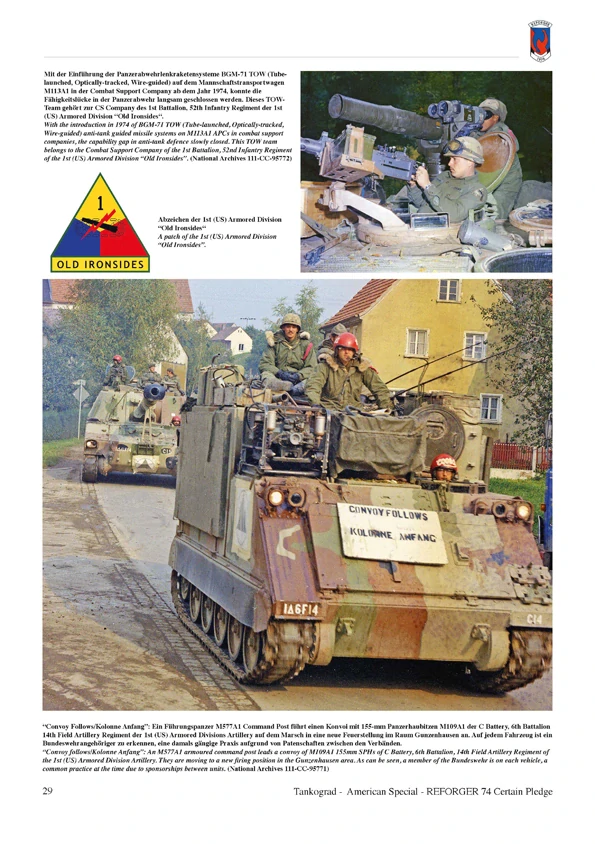 TG-3055 REFORGER 74 Certain Pledge Verstärkung für die US-Verbände an der „Deutschlandfront“