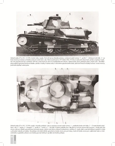 ARMÁDA č.24 -Lehký tank Lt.34, Pásové traktory Praga, Útok na franc. letiště 10.5.1940, Pás.trakt. Tatra V740