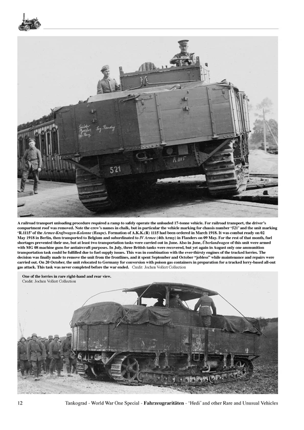 Tankograd 1016 Fahrzeugraritäten 'Hedi' and other Rare and Unusual Vehicles