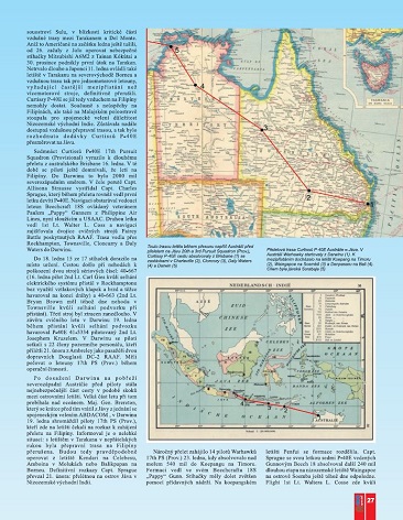 10.Stíhačky Curtiss P-40E pro Jávu a potopení USS Langley, M. 1. částŠnajdr