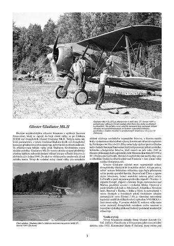 46. Boje na finském nebi Sovětsko-finská válka 1939-1940 Dodávky stíhaček pro finské letectvo 2.část Gloster Gladiator Mk.II – Gloster J 8A (Gladiator) – Bristol J 7 (Bulldog II, IIA) – Svenska J 6 a J 6A, ASJA J 6B – Morane-Saulnier MS.406 C1  (M.Šnajdr)