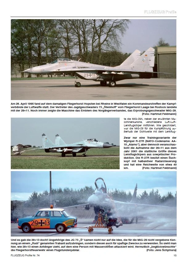 FLUGZEUG Profile 74 Die deutsche MiG-29
