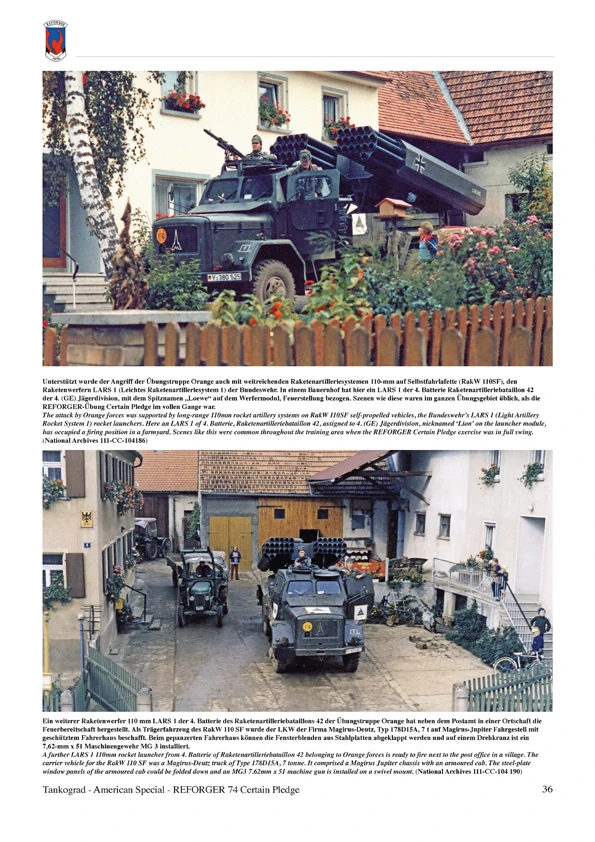 TG-3055 REFORGER 74 Certain Pledge Verstärkung für die US-Verbände an der „Deutschlandfront“
