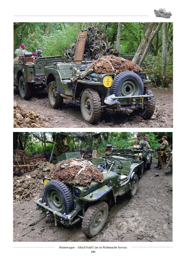 BEUTEWAGEN - Allied Field Cars in Wehrmacht Service