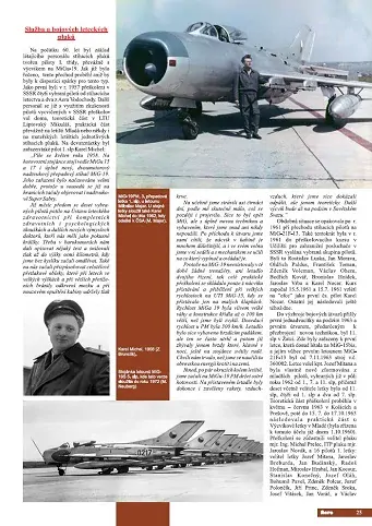 75. MiG-21U,US,UM  v čs. a českém letectvu 1.díl (M.Irra)