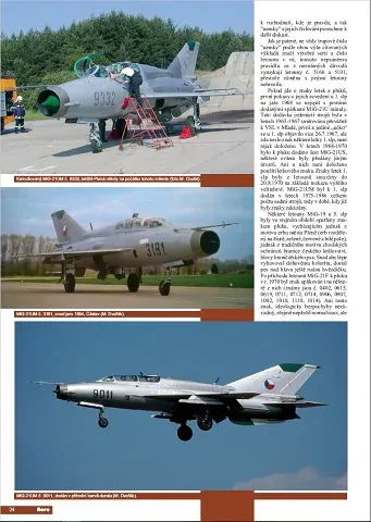 78. MiG-21U,US,UM  v čs. a českém letectvu 2.díl (M.Irra)