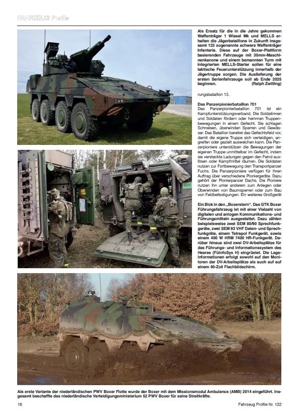 FAHRZEUG Profile 122 Die Gefechtsfahrzeuge der Division 2025
