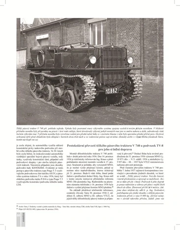 ARMÁDA č.24 -Lehký tank Lt.34, Pásové traktory Praga, Útok na franc. letiště 10.5.1940, Pás.trakt. Tatra V740
