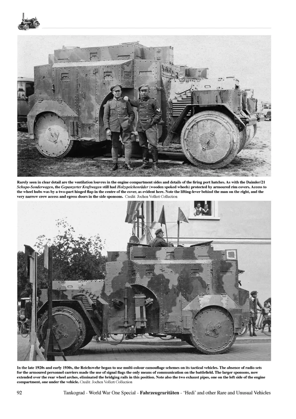 Tankograd 1016 Fahrzeugraritäten 'Hedi' and other Rare and Unusual Vehicles