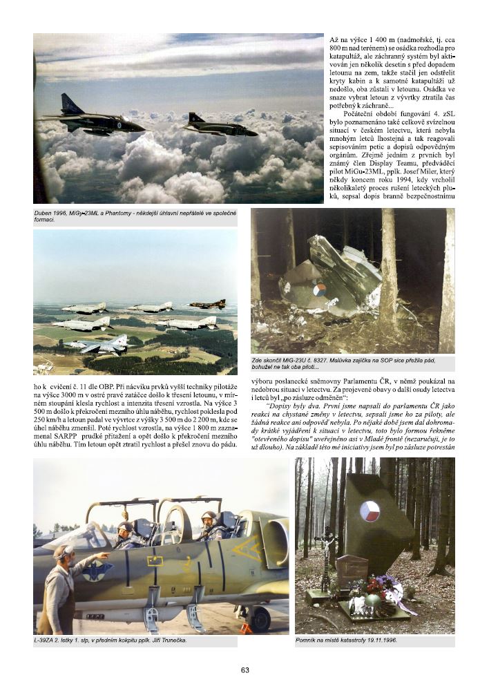 32. MiG-23 MF/ML v československém a českém letectvu