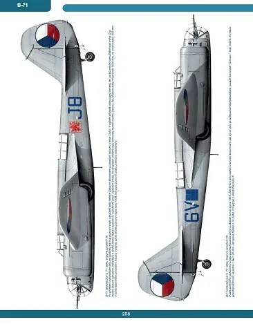 40. Avia B-71/SB  Lehký bombardovací  a zvědný  letoun B-71 v československém letectvu (Josef Václavík)