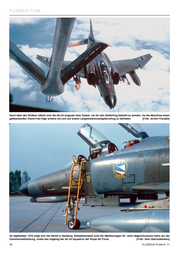 71. FLUGZEUG PROFILE 71 40 JAHRE F-4F PHANTOM IM DIENSTE DER LUFTWAFFE TEIL 1