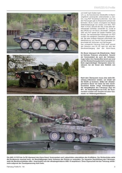 FAHRZEUG Profile 118 ORION Französisch/Deutsches Großmanöver