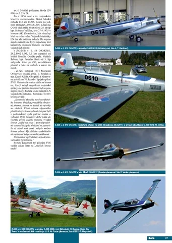 131. TRENÉR NA VOJNĚ Zlín C-5/105/205/305 Trenér v čs. letectvu (M. Irra)