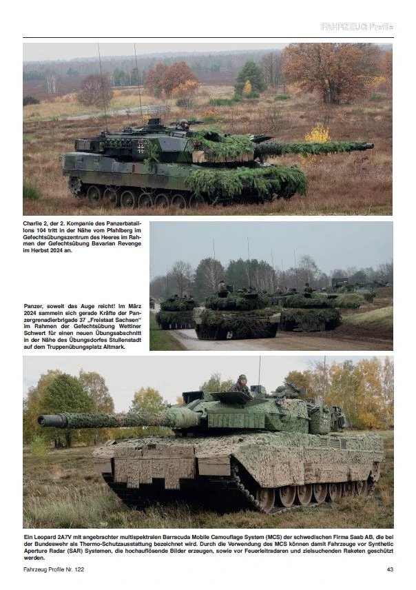 FAHRZEUG Profile 122 Die Gefechtsfahrzeuge der Division 2025