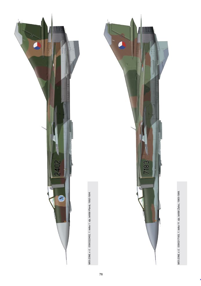 32. MiG-23 MF/ML v československém a českém letectvu