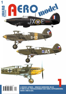 1. AEROmodel č.1 HAWKER HURRICANE MK.IIC A AVIA B-534 (2)