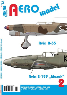 2. AEROmodel č.2 Avia B-35 a Avia S-199 "Mezek" (2)