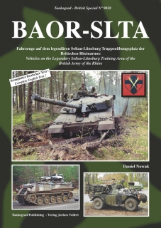 TG-9038 BAOR-SLTA FAHRZEUGE AUF DEM LEGENDÄREN SOLTAU-LÜNEBURG TRUPPENÜBUNGSPLATZ DER BRITISCHEN RHE