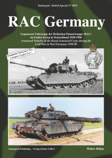 TG-9039 RAC GERMANY GEPANZERTE FAHRZEUGE DER BRITISCHEN PANZERTRUPPE (RAC) IM KALTEN KRIEG IN DEUTSC