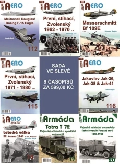 SADA 9 ČASOPISŮ VE SLEVĚ 