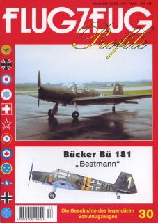 FLUGZEUG PROFILE 30 BÜCKER BÜ 181 "BESTMANN" Bücker Bü 181 "Bestmann"