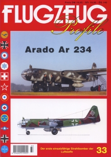 FLUGZEUG PROFILE 33 ARADO AR 234 "BLITZ" Arado Ar 234 "Blitz"