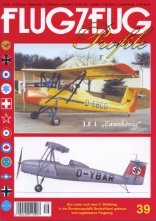 FLUGZEUG PROFILE 39 LF-1 "ZAUNKÖNIG" LF-1 "Zaunkönig"
